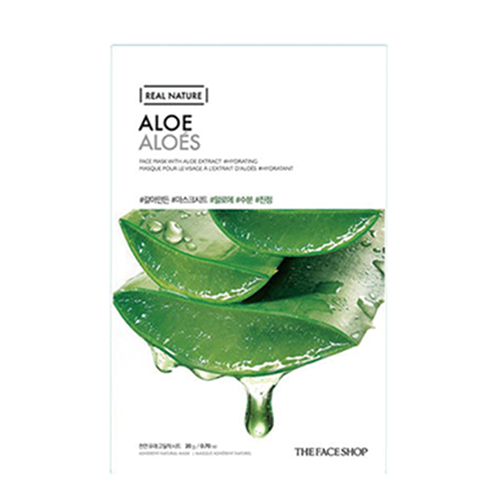Real Nature Face Mask With Alie Extract