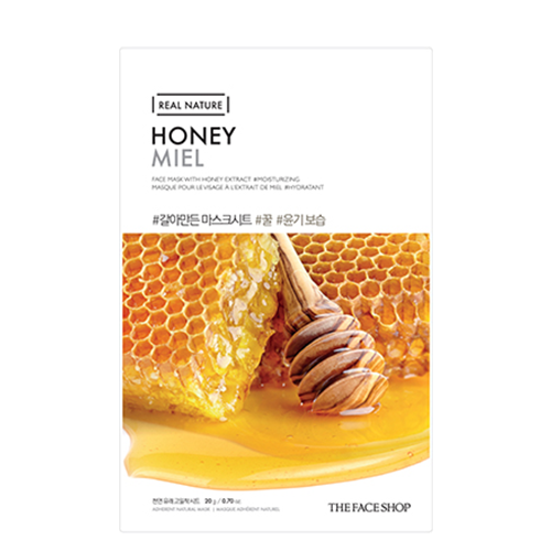 Real Nature Face Mask With Honey Extract